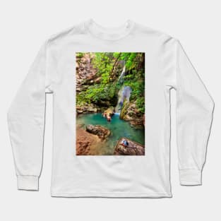 Where Aphrodite used to bathe Long Sleeve T-Shirt